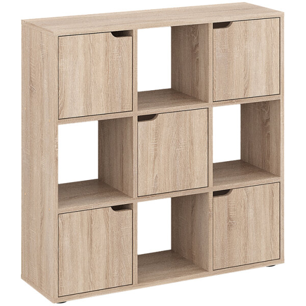 Βιβλιοθήκη Bookel  σε sonoma απόχρωση 88.5x27.5x89.3εκ