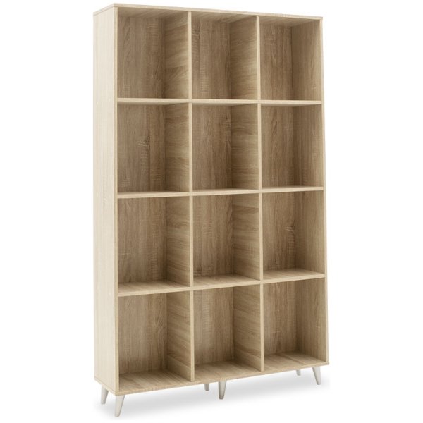 Βιβλιοθήκη FIRENZE  χρώμα sonoma 107x28,6x178εκ