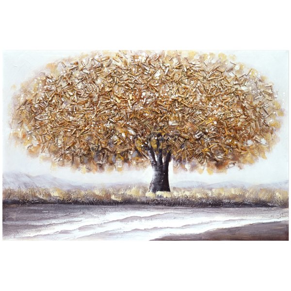 Πίνακας σε καμβά Forestree Inart 90x3x60εκ