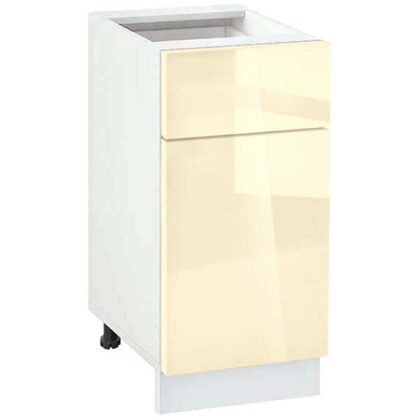 Ντουλάπι Κουζίνας επιδαπέδιο 40εκ.,Νο 411 Ivory ,κωδ.1219922657 , Genomax